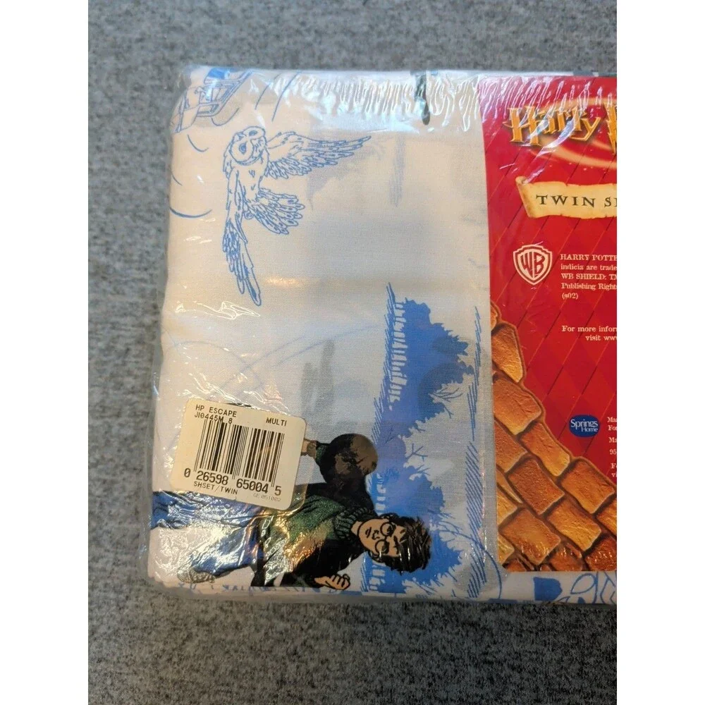 HARRY POTTER The Escape Twin SIZE Bedsheet Set Discontinued Rare NEW